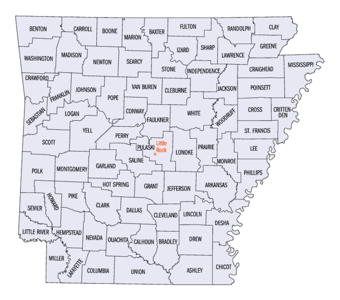 File:Arkansas counties map.png