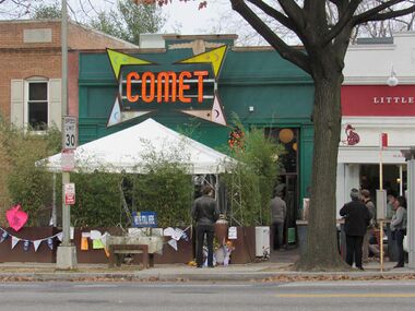 Exterior of Comet Ping Pong in Northwest, Washington, D.C.