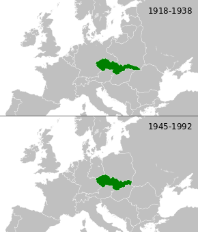 Czechoslovakia during the interwar period and the Cold War