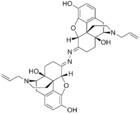 Chemical structure of Naloxonazine