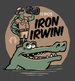 The release poster for ROS 2 Iron Irwini.