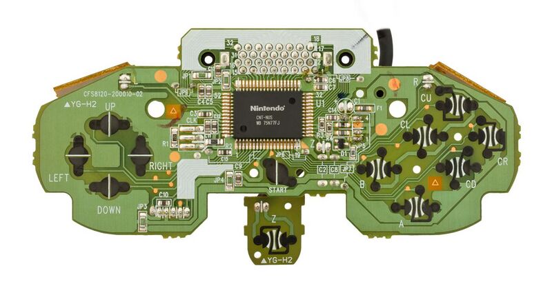 File:Nintendo-N64-Controller-Motherboard-Flat-Top.jpg