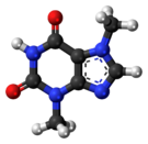 Theobromine 3D ball.png