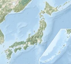 Location of Lake Kizaki in Japan.