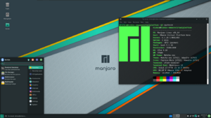 Manjaro Linux 22.1 Xfce Desktop English.png