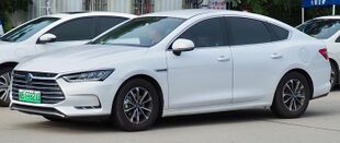 BYD Qin Pro in white color
