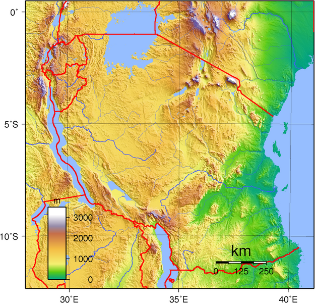 File:Tanzania Topography.png