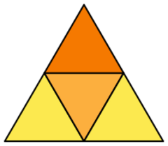 Tetrahedron flat.svg