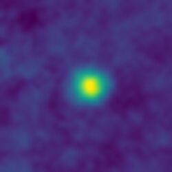 False-color image of 2012 HZ84 taken by New Horizons in December 2017