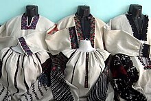 Emroidered shirts from Borshchiv museum Ukraine.jpg
