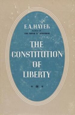 The Constitution of Liberty (Hayek book).jpg