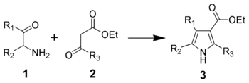The Knorr pyrrole synthesis