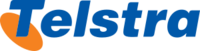 Telstra's old logo