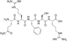 Chemical structure of opiorphin.