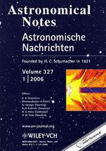 Astronomical Notes cover volume 327-1.jpg
