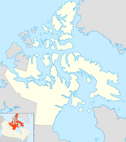 CFS Alert is located in Nunavut