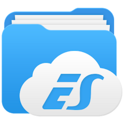 The ES File Explorer logo.