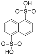 Skeletal formula of Armstrong's acid