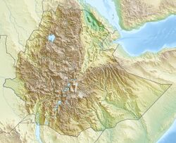 Location in Ethiopia
