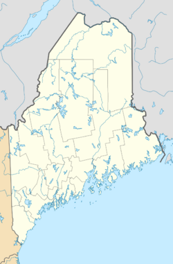 Loring AFB  (KLIZ)  is located in Maine