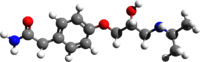 Atenolol 3d structure.png