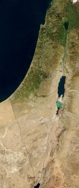 File:Satellite image of Israel in January 2003.jpg