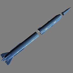 Sejjil-2. two stage solid propellant ballistic missile.jpg