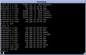 Version 7 Unix SIMH PDP11 Emulation DMR.png