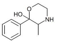 Phenmetrazol structure.png