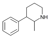 2-Methyl-3-phenylpiperidine structure.png
