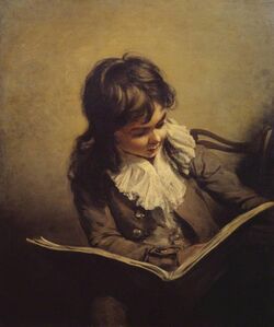 Ramsay Richard Reinagle (1775-1862) - A Boy Reading - T01073 - Tate.jpg