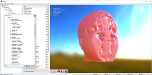 Noesis User Interface rendering a Dicom model of a human head.png