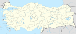 Location in Turkey