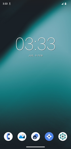 LineageOS 20 home screen.png