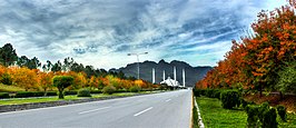 Faisal Masjid, Faisal Avenue, Islamabad, Pakistan.jpg
