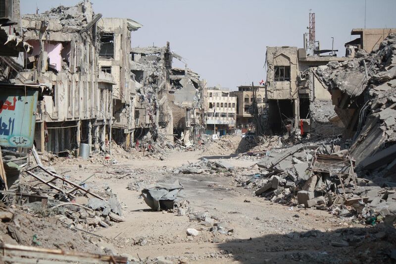 File:Mosul in ruins after war.jpg