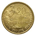 Monnaie. 20 francs (France), Gouvernement provisoire et Quatrième république - btv1b104156845 (2 of 2).jpg