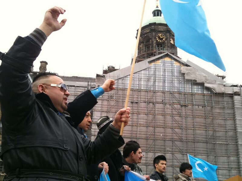 File:Uyghurs protesting.jpg