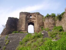 Pharwala Fort built by Sultan Kaigohar Gakhar in 11th Century. of Gakhar kingdom
